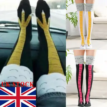 

Women Chicken Foot Socks Leg/Knee Socks 3D Chicken Socks Performance Stockings