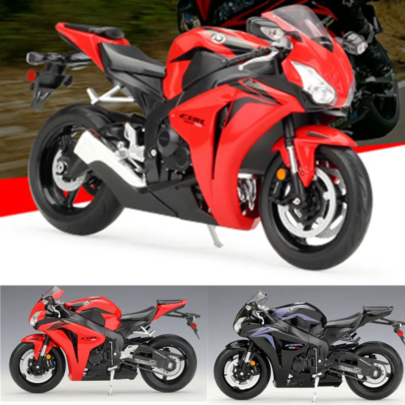 

Collection 1:10 scale 20cm CBR1000RR simulation Motorcycle Model Diecast Alloy Motorbike Display for child adult