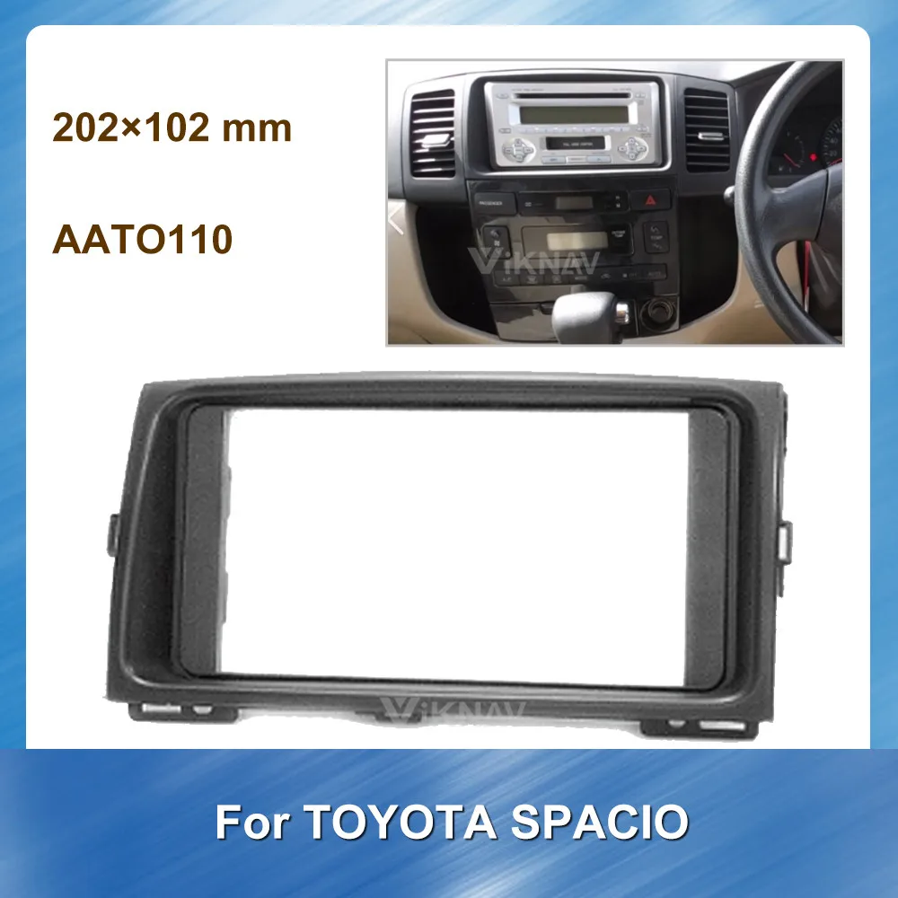 

Car Radio Stereo Fitting installation Fascia for Toyota Spacio 2001-2007 Stereo Frame Fascias Panel Facial DVD CD Dash Bezel