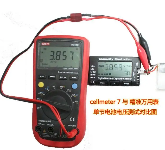 Высокое качество Cellmeter-7 цифровой аккумулятор Емкость Checker RC CellMeter 7 для LiPo LiFe Li-Ion NiMH Nicd