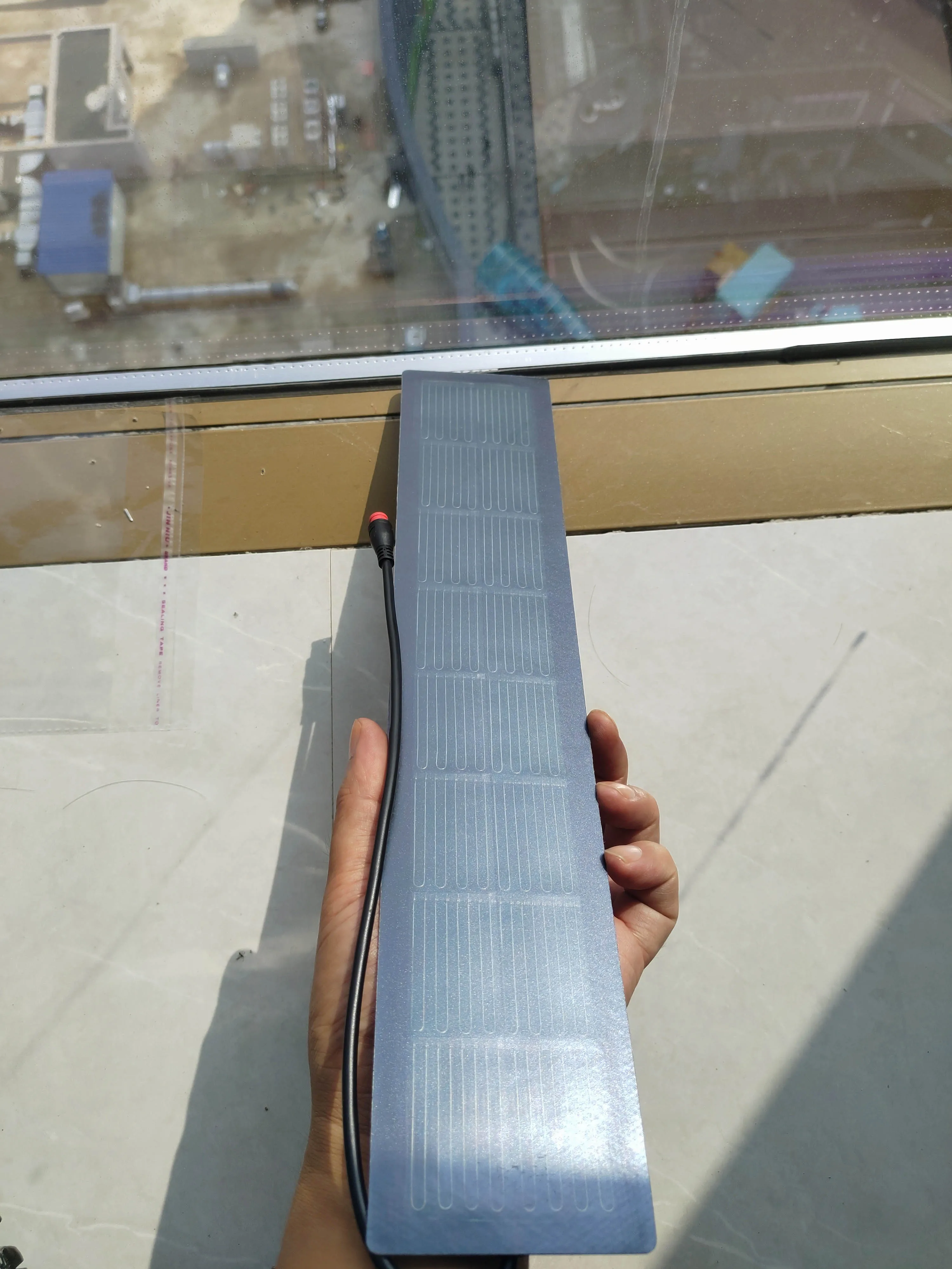 solar cigs filme fino painel solar diy