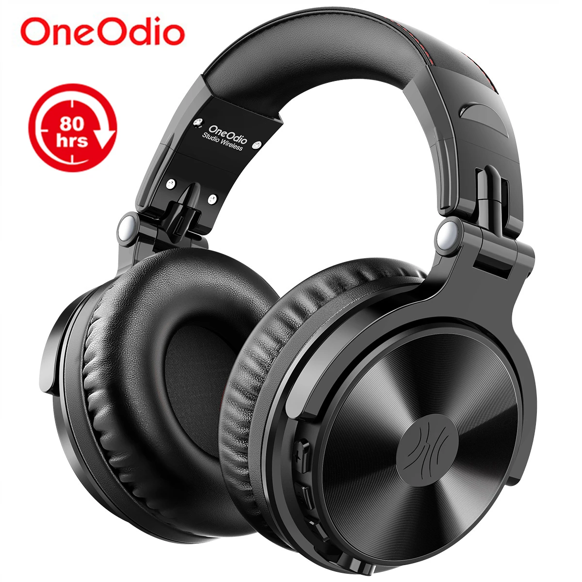 Oneodio Bluetooth Wireless Headphones With Microphone 80H Play Time Foldable Over Ear Bluetooth 5.0 Headset For Mobile Phone PC
