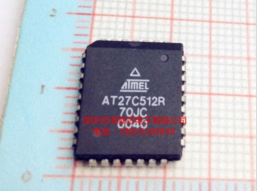 5 шт./лот AT27C512R-70JC AT27C512R PLCC32(I& C сообщение