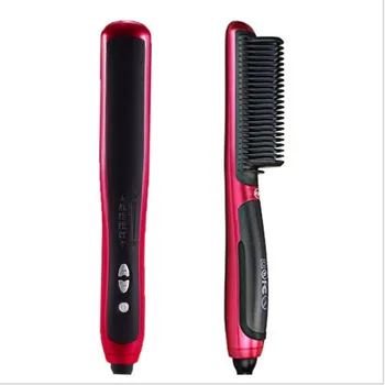 

The New Ceramic Straight Hair Curling Dual-use Hairdresser Does Not Hurt The Hair Portable Curling Stick Straightener Hair Wand