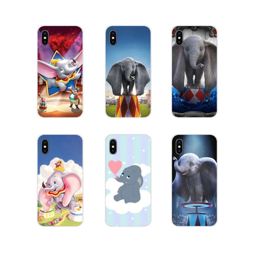 For Huawei Nova 2 3 2i 3i Mate 7 8 9 10 20 30 Lite Pro Cartoon Dumbo elephant Accessories Phone Cases Covers | Мобильные телефоны и