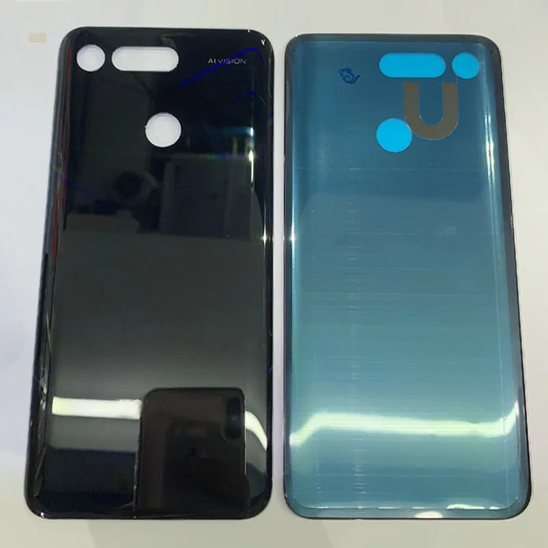 Корпус Задняя стеклянная крышка батарейного отсека панель для Huawei Honor V20 View 20