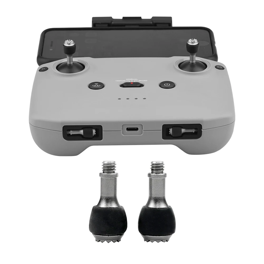 

2PCS Controller Sticks for DJI Mavic mini air Mavic 2 Pro Zoom Drone Remote Controller Replacement Thumb Rocker Joystick Spare