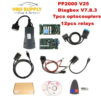 

Full Chip Cost-Effective Lexia-3 Lexia3 V48 PP2000 V25 Diagnostic Tool for Peugeot/Citroen With Diagbox V7.8.3 Lexia 3