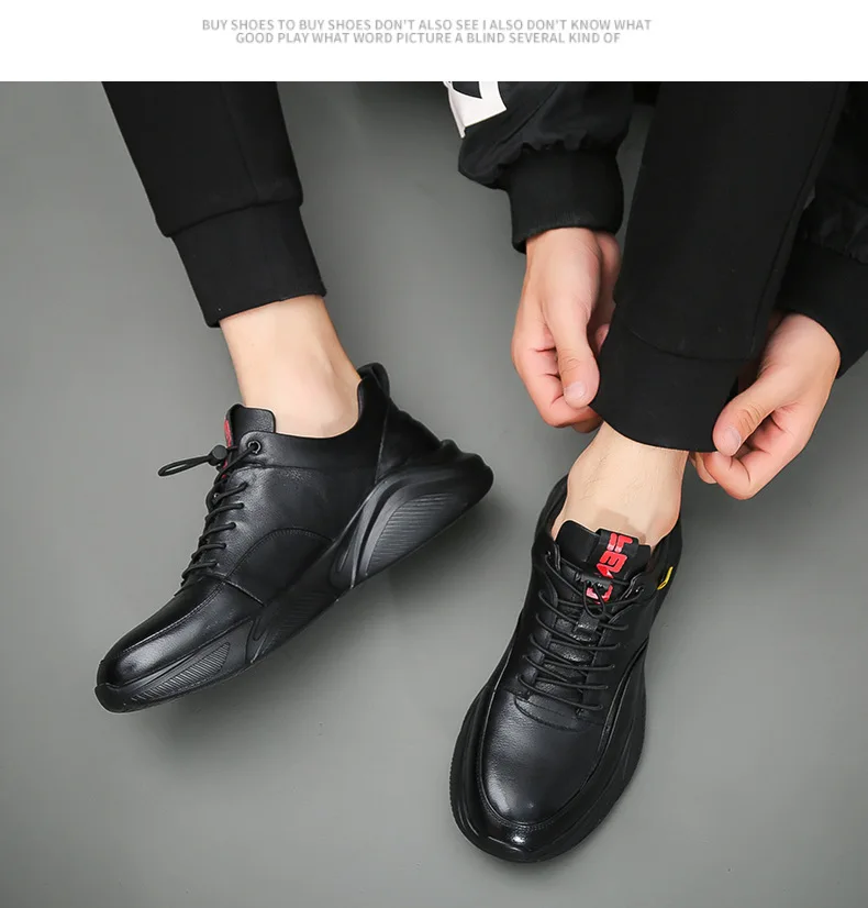 Модная мужская повседневная обувь на плоской подошве; мокасины; homme; обувь; zapatillas Hombre; кроссовки из натуральной кожи; A54-35