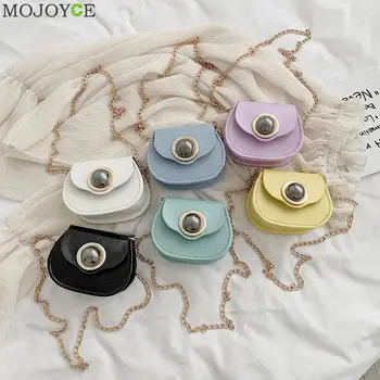 

Simply Crossbody Bags Lady Chain Travel Small Handbags PU Leather Solid Color Simple Messenger Bag for Women 2020