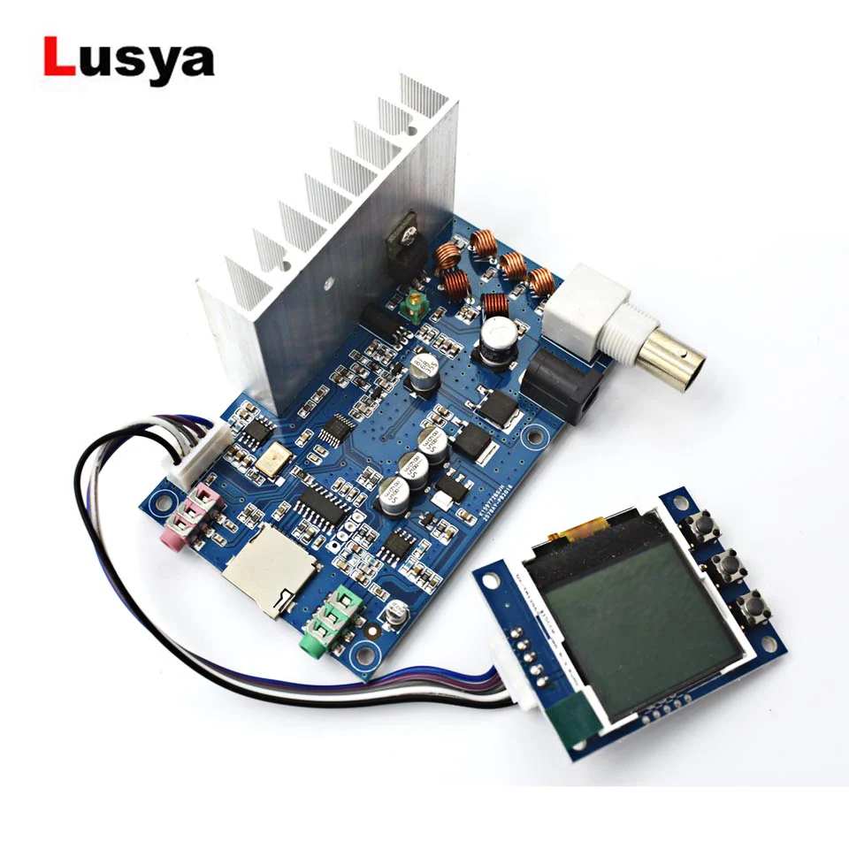 DIY KITS And finished FM 5W 76M-108MHZ Stereo PLL FM Transmitter Suite 7W Max Power Frequency Adjustable for Hifi Amplifier