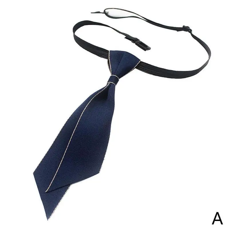Bow Tie Unisex Hotel Bank Professional Wear Hand-free Tie White Shirt Collar Flower Bow Accessories - Цвет: A