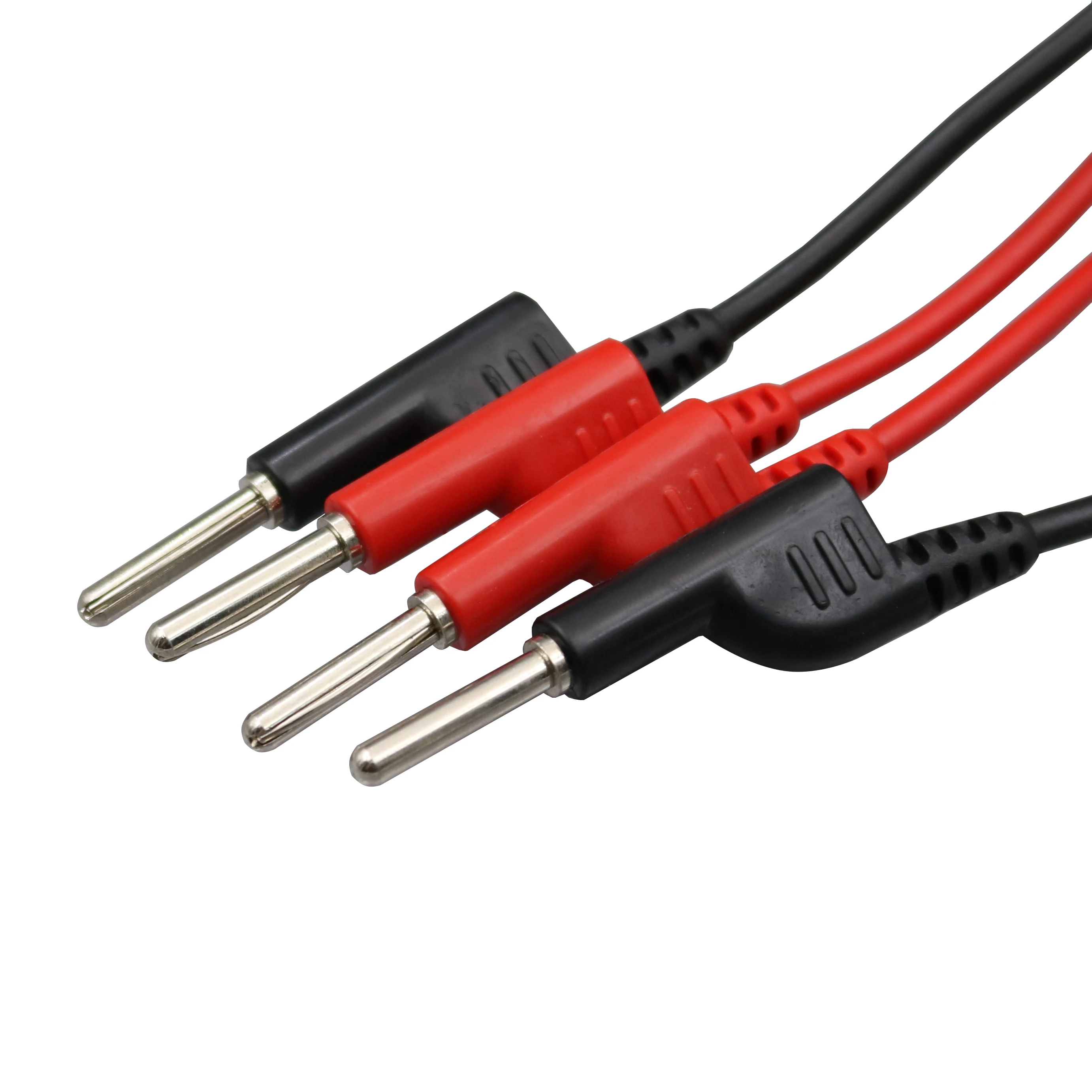 1 Pair High Voltage Dual 4mm Banana Plug Male to Jack Silicone Test Cable 1m Wire | Обустройство дома