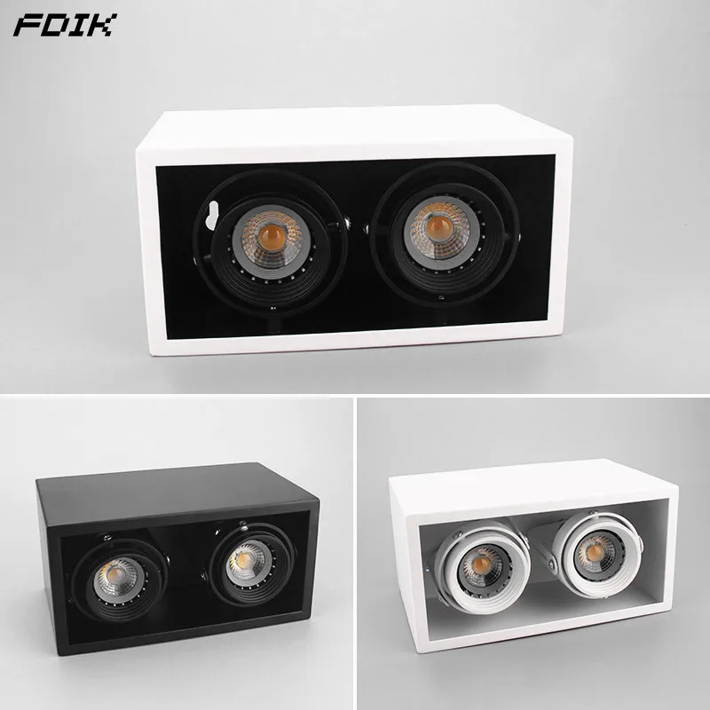 Omnibearing Регулировка светодиодный светильник с регулируемой яркостью 10W20W COB
