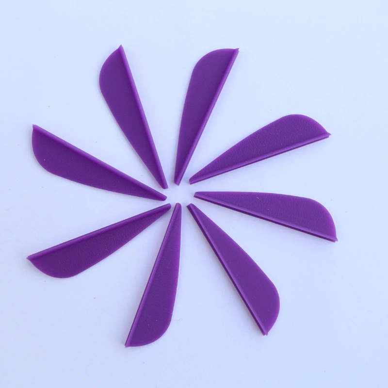 Archery Arrow Feathers Plastic Vans 1.75 inch 50pcs
