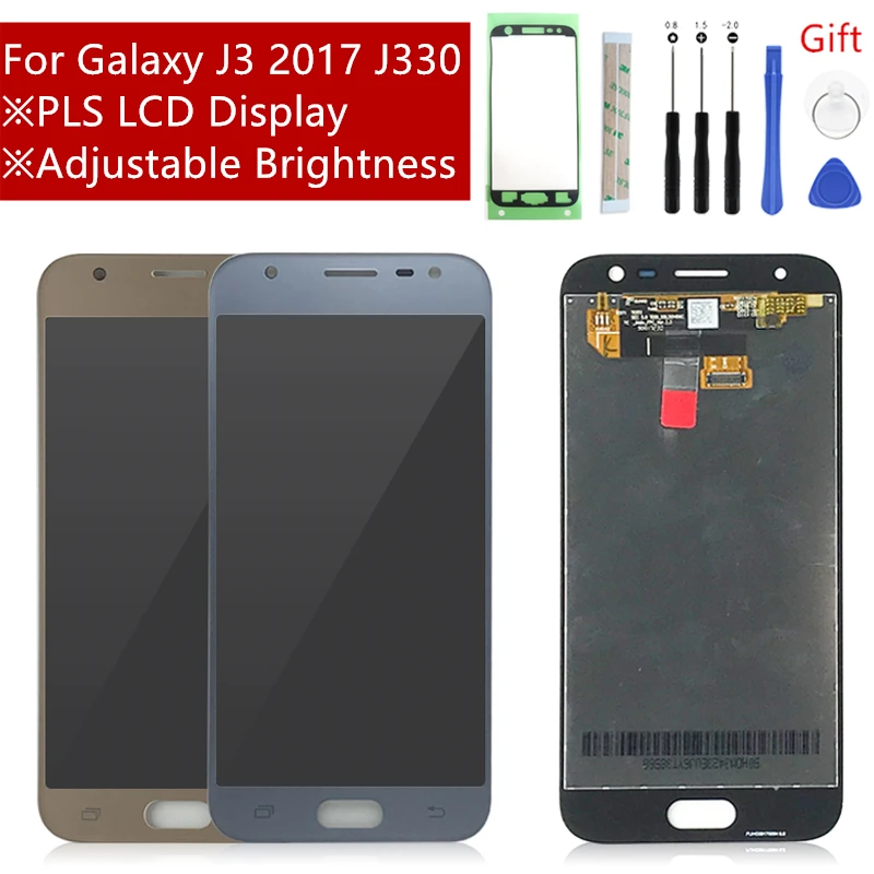 For Samsung Galaxy J3 17 Lcd Display Touch Screen Digitizer Assembly J330f Ds J330f J330 Replacement Repair Parts With Gift Mobile Phone Lcd Screens Aliexpress