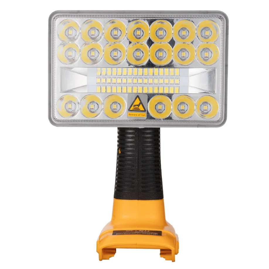 Interna e Externa para Dewalt Bateria de Íon de Lítio Luz de Led para Ferramentas Luz de Trabalho Dewalt 9w 18v Dcb201 Dcb200 - Image 2