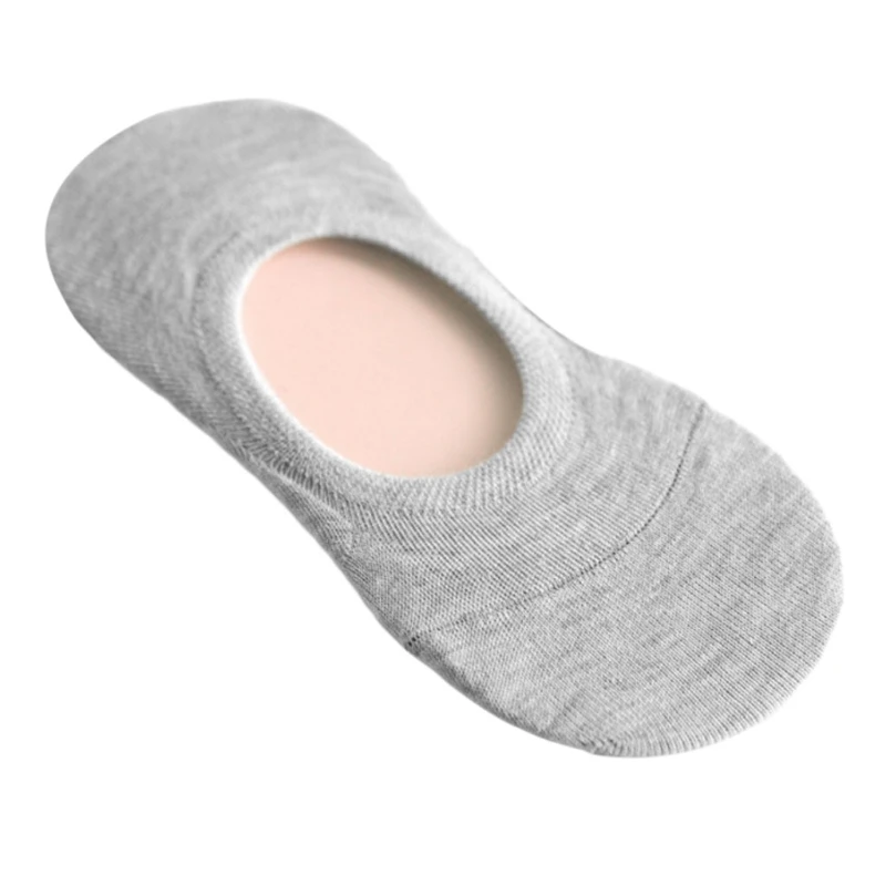 

Women Socks Solid Color Invisible Socks Female Summer Slim Non-slip Boat Socks DXAD