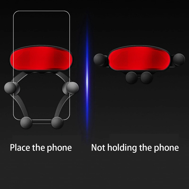 Universal Car Phone Holder GPS Stand Gravity Stand For Phone in Car Stand Deformable Car Auto Mobile Phone Bracket