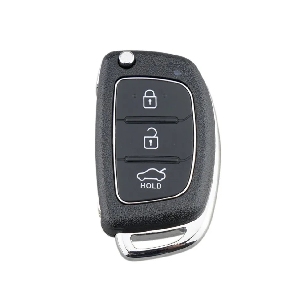 3 BTN Флип дистанционный Брелок чехол для 2013- для HYUNDAI Santa Fe