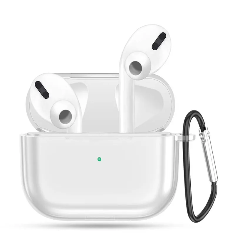 

Transparent TPU Case For Airpods Pro Case Wireless Bluetooth Earphone Protection Skin Cover For Apple For Air Pods 3 Case 19Nov