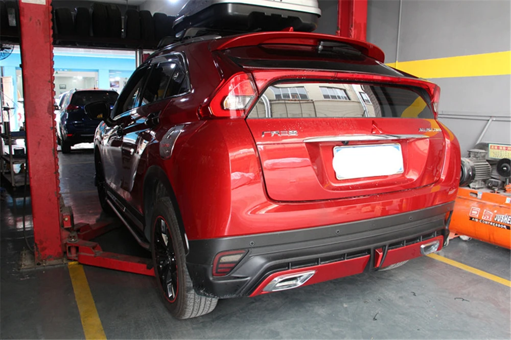 1 комплект для Mitsubishi Eclipse Cross Многофункциональный Светодиодный отражатель заднего бампера лампа тормоза+ сигнал поворота+ Обратный Свет