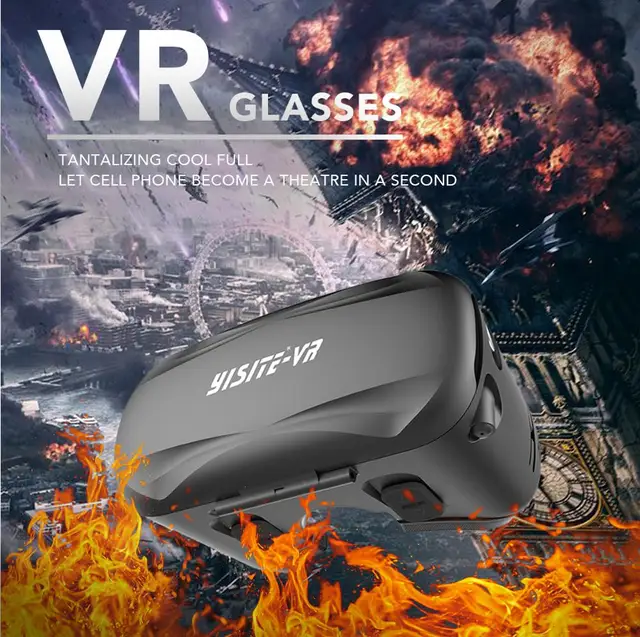 Auriculares 3D VR 2020, gafas de realidad Virtual, auriculares de cartón, casco para PC, películas, juegos y teléfono inteligente 6
