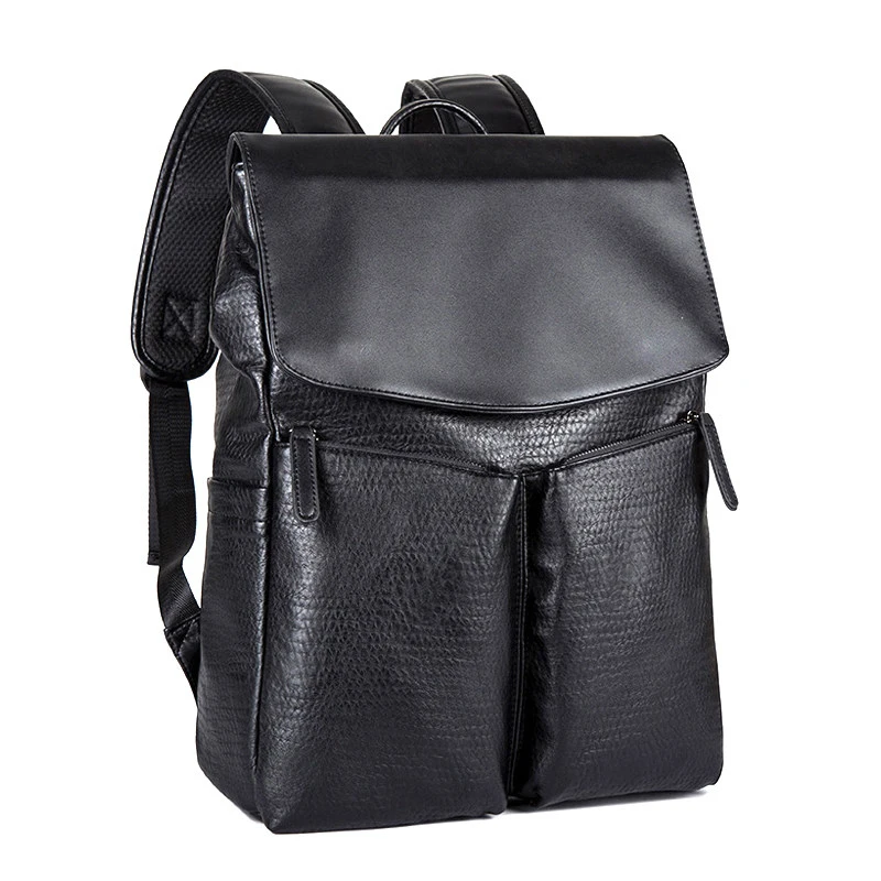 Мужская Повседневная Ретро простая сумка на плечо, Модная студенческая сумка, новая Большая вместительная сумка известного бренда из натуральной кожи, сумка для компьютера