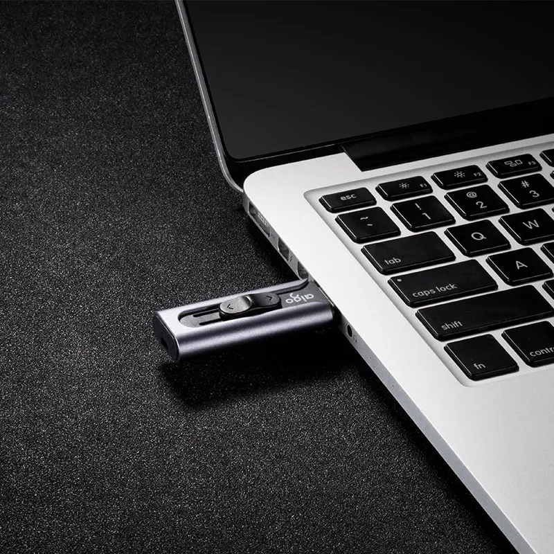 US $39.93 Aigo 256G Push And Pull Design Usb 30 High Speed Flash Drive Compression Resistance Pendrive 30 Metal