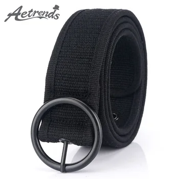 

[AETRENDS] Men Women Nylon Tactical Belt Military Army Belt Unisex Outdoor Training Hunting Belts D-0229