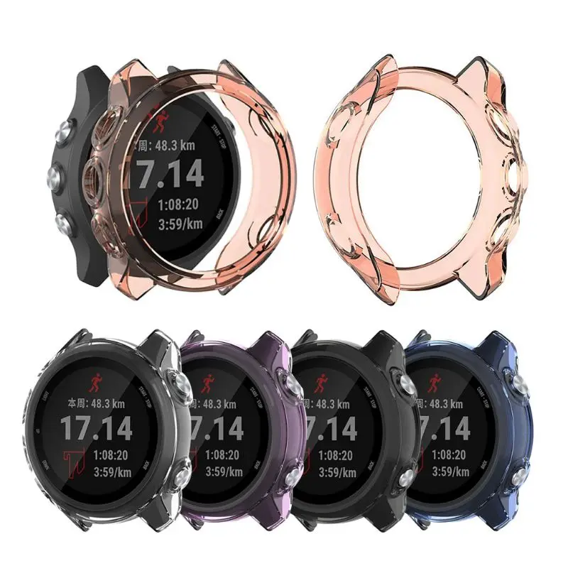 

Ultra-Slim Clear TPU Watch Case Protective Cover for Garmin Fenix 5X Plus/5X Kit