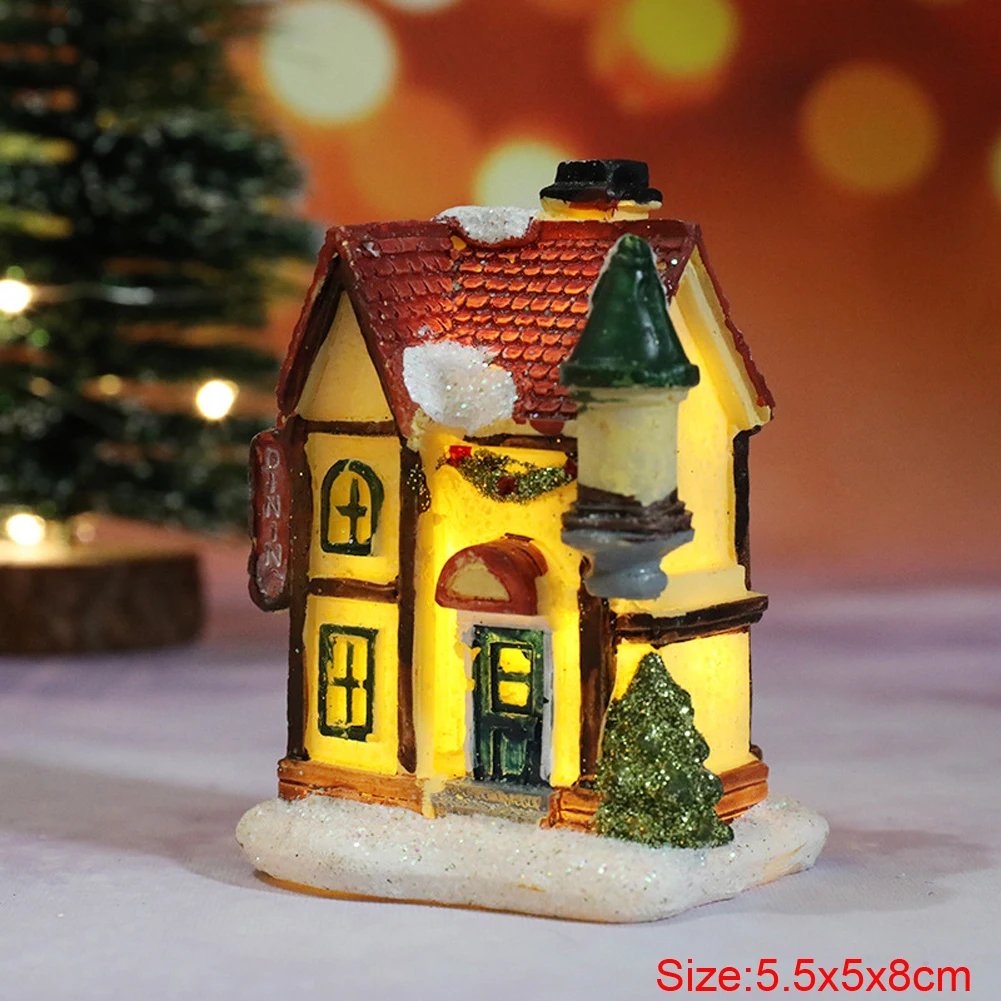 (🎅Hot Sale Now🎄) Christmas Small House Led Decoration