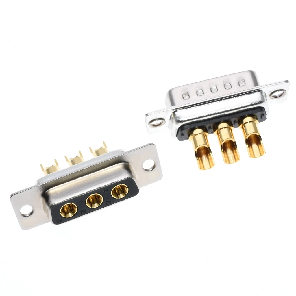 10 шт. высокий ток 3 pin D-SUB 3W3 30A дБ Женский Мужской сварочный адаптер