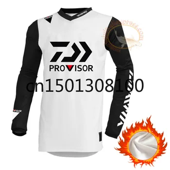 

2020 Winter Daiwa Men Fishing Clothes Fishing Blouse Keep Warm Sweatshirt Jacket Outdoor Sports Fishing Jacket Male