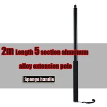 2 м портативная невидимая телескопическая палка для селфи монопод для Insta360 One X& One 360 VR панорамная камера аксессуары