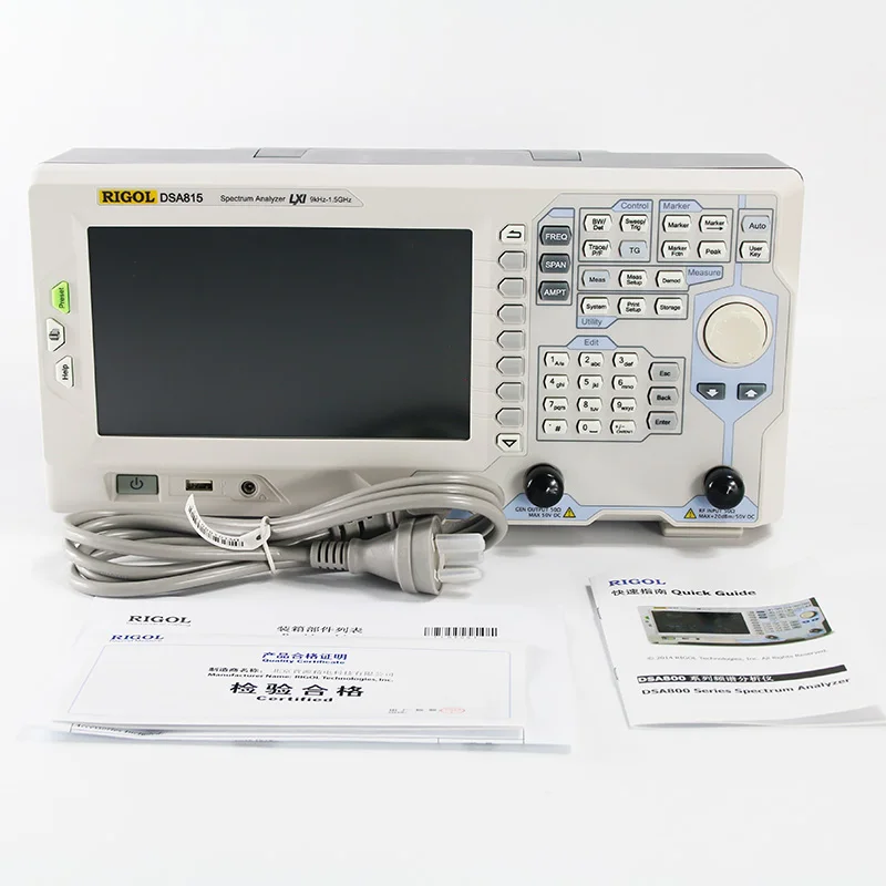 DSA815-Spectrum-Analyzer-9kHz-to-1-5GHz-DSA800-Series-Spectrum-Analyzer