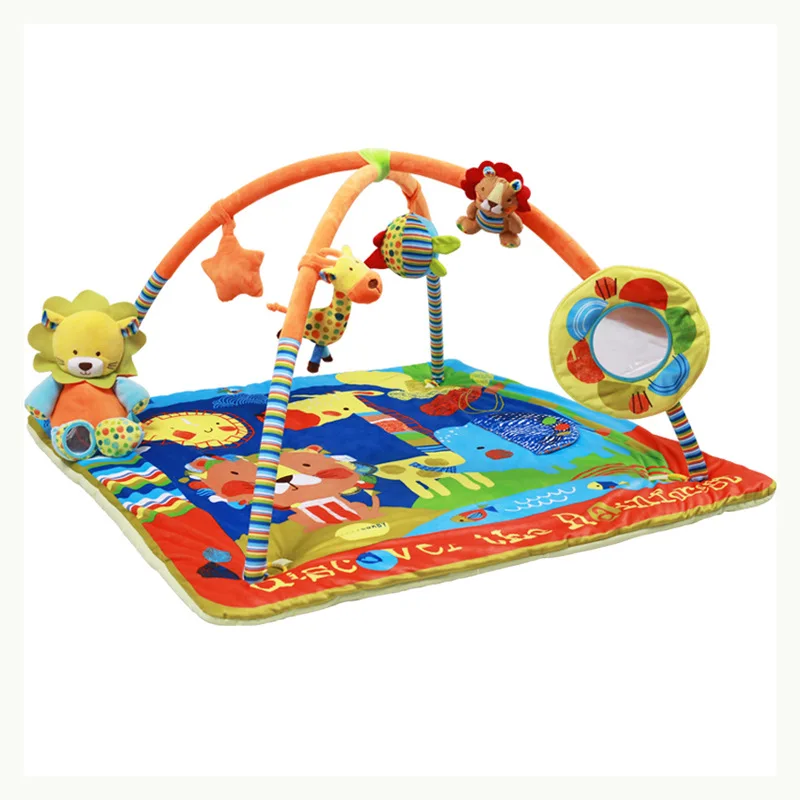 

Torrid Zone Rainforest Multi-functional Baby Game Blanket with Music Holder Game Mat Fitness Frame Crawl Pad