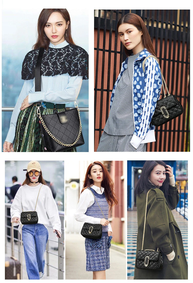 SXCNN 2019new модная женская сумка через плечо Маленькая воловья сумка через плечо для женщин высокое качество цепи женские мягкие сумки-мессенджеры