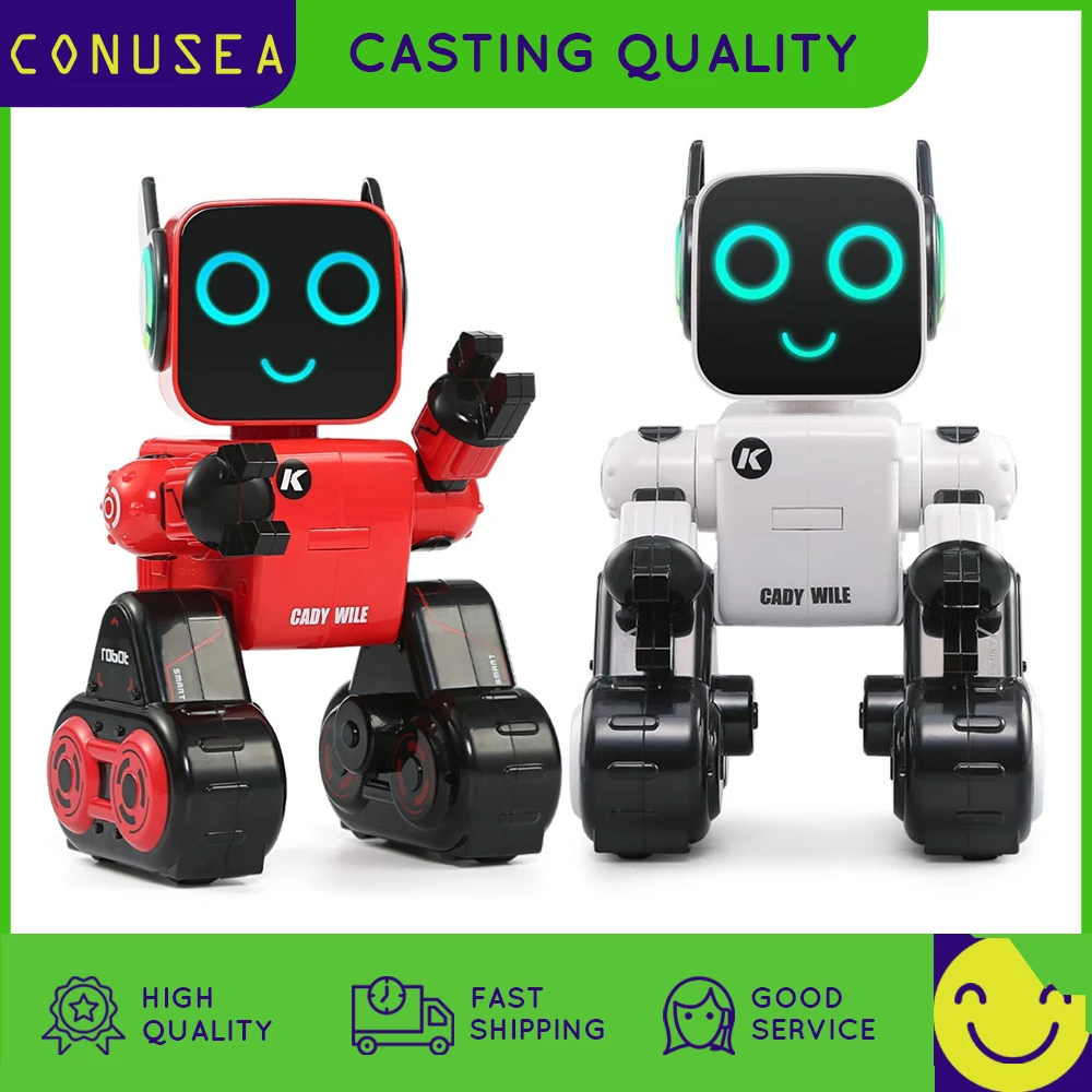 JJRC R4 детская умная радиоуправляемая игрушка-робот CADY WILE 2 4G Интеллектуальный