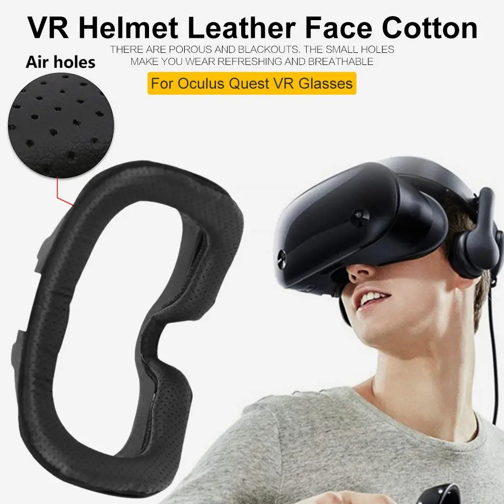 

Face Cushion Eye Mask Replacement Face Cover Pad Multi-function Mask Breathable Design Blackouts For Oculus Quest