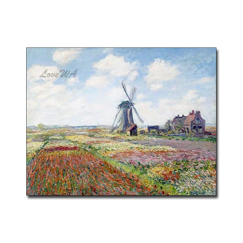 High Quality Famous Van Gogh Painting Reproduction Landscape Oil Paintings Canvas Wall Art Home Showpieces Unframed Artwork | Дом и сад