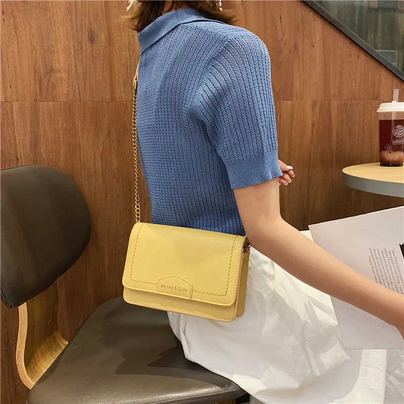 

summer version of the Korean version of the small square bag fashion single shoulder oblique cross packet network celebrity bag
