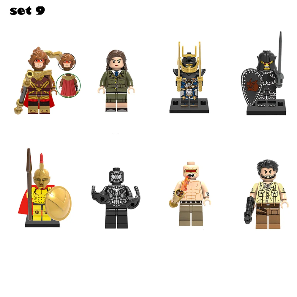 Super Heroes Set Sale Building Block Big and Small Size Figures Combo IRON MAN Bricks Toys 5