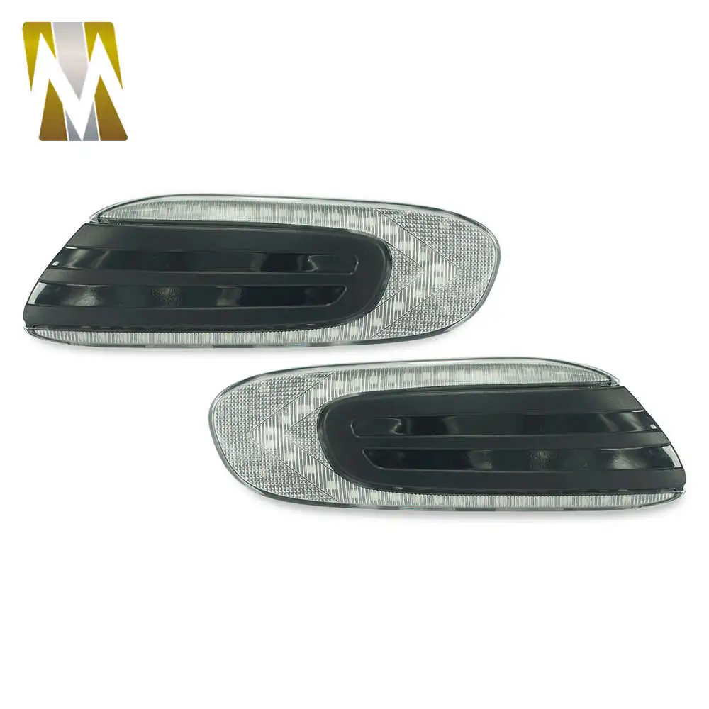 White Lens Динамический светодиодный указатель поворота для Mini Cooper F55 F56 F57, боковые габаритные огни, светодиодный репитер - Испускаемый цвет: White Lens