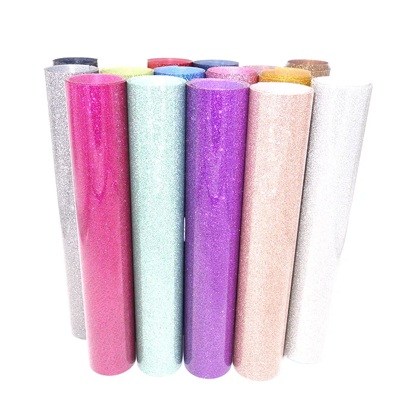 

Термотрансферная блестящая виниловая пленка для одежды, высокоэластичная декоративная пленка для рубашек, легко обрезать, 16 цветов, 3 размера