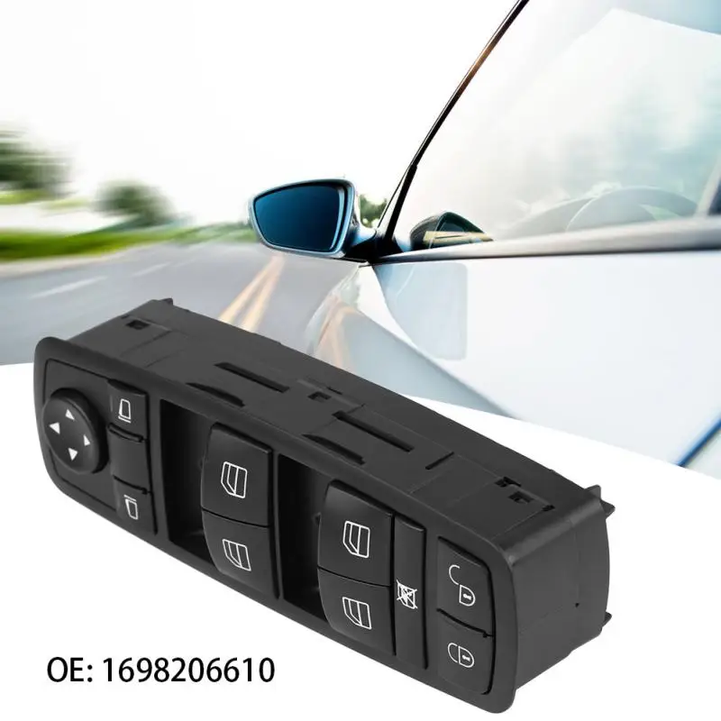 Новый переключатель стеклоподъемника с левым рулем 1698206610 для Mercedes Benz A B GL ML R Class