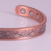 Real Copper Magnetic Bracelet for Women Adjustable Vintage Viking Pure Copper Bracelet & Bangles Cuff Copper Magnetic Bracelet 3