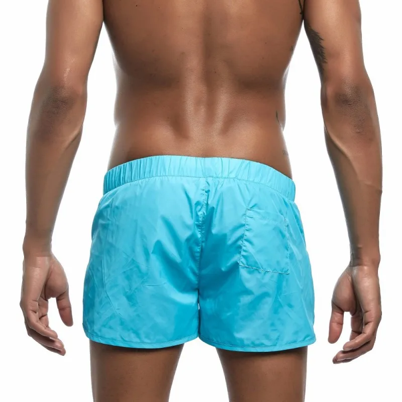 Hot Selling Men's Beach Shorts Polyester Quick-drying Sports Casual Shorts Simple Type Surfing& Beach Shorts