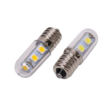 

One Piece E14 Screw Base LED Refrigerator Lamp Bulb 7 Leds SMD5050 LED Light For Fridge High Quality