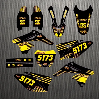

Motorcycle stickers custom complete tool graphics background decal sticker quantity luster for teamRMZ250 10-18 2014 2015 2016